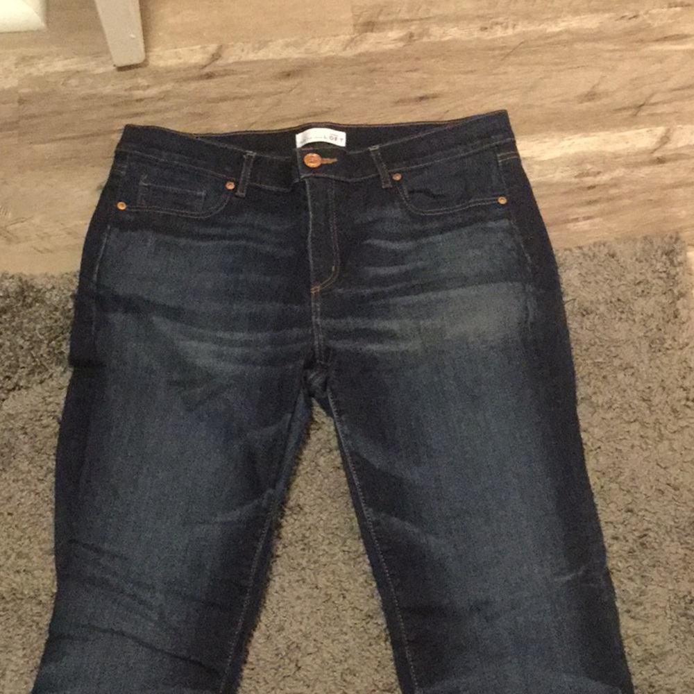Straight legged jeans from the Loft